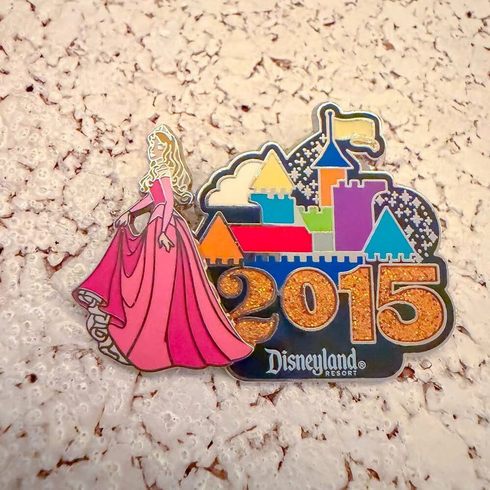 Disney Parks 2015 Princess Aurora Castle pin